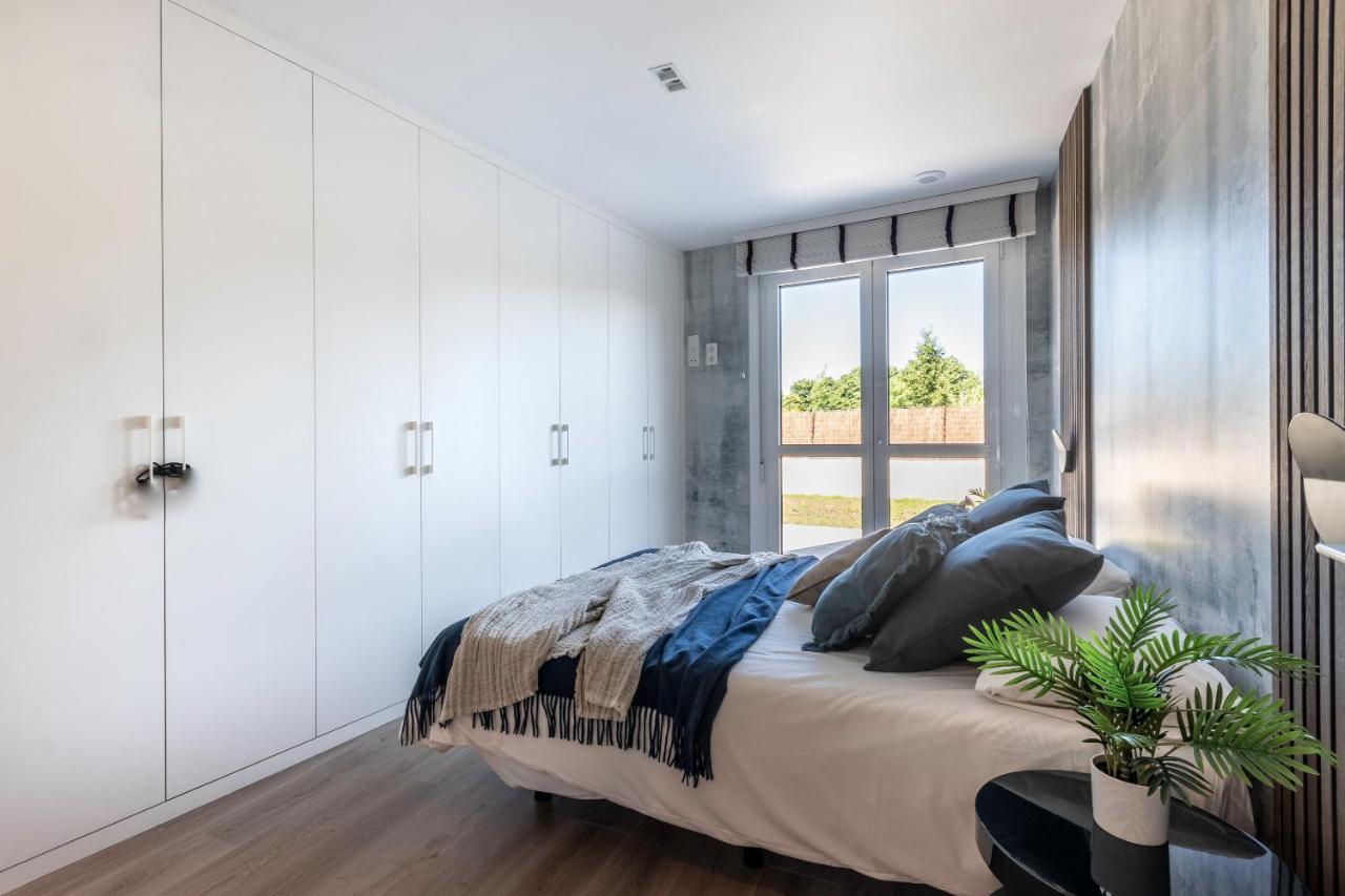 Akomodat En Precioso Y Moderno Con Jardin Y Parking Getxo Extérieur photo