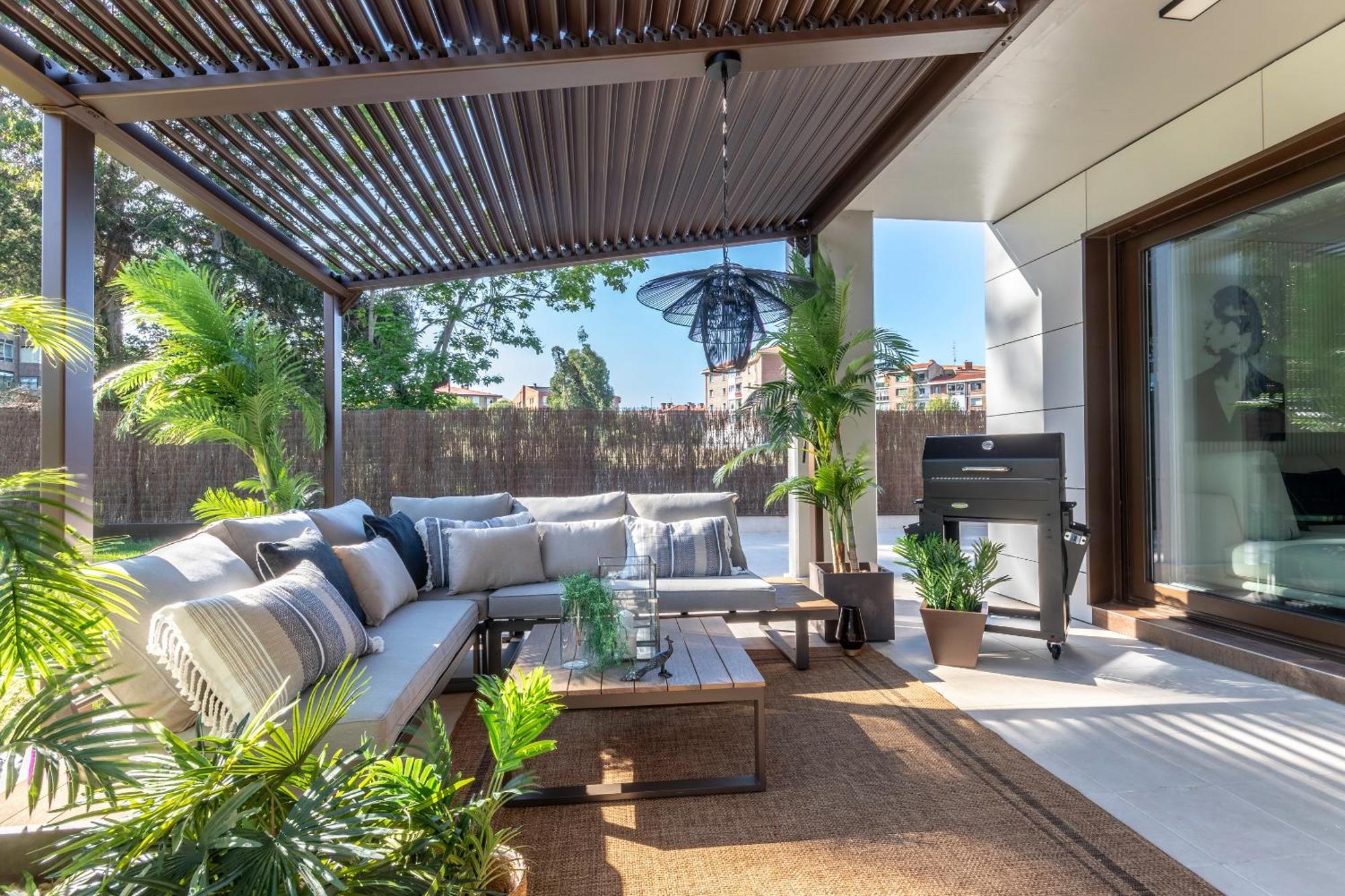 Akomodat En Precioso Y Moderno Con Jardin Y Parking Getxo Extérieur photo